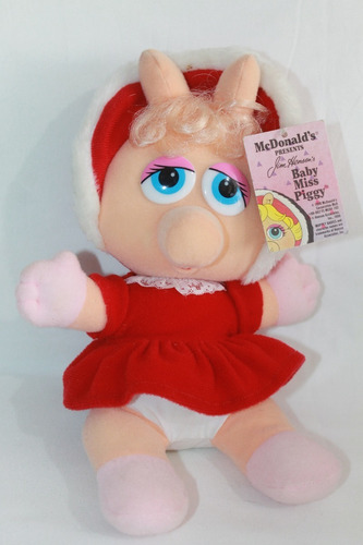 Bebe Señorita Piggy Vintage Mcdonalds Los Muppets Original