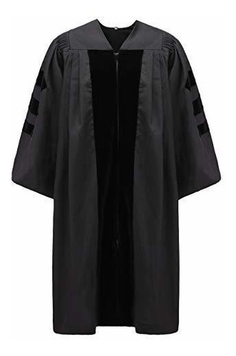 Vestido De Graduación Doctoral De Lujo Annhiengrad Unisex,