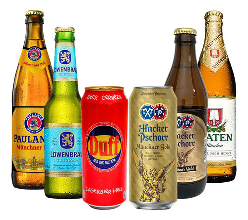 Six Pack Cervezas Alemanas München