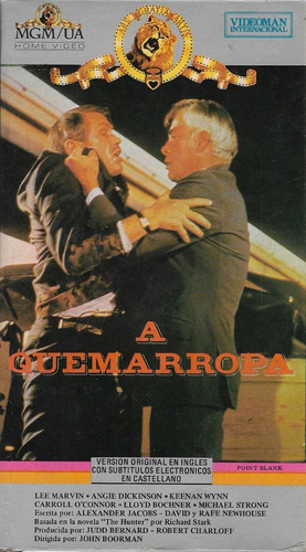 A Quemarropa Vhs Lee Marvin Angie Dickinson Point Blank