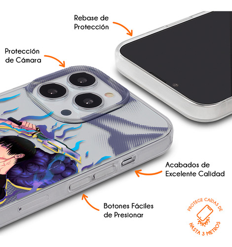 Funda Para Xiaomi Jujutsu Kaisen Toji Fushiguro Case Anime Toji Poco M6