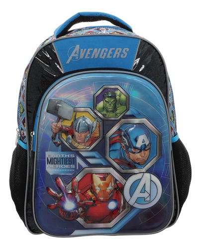 Mochila Escolar Grande Primaria Ruz Marvel Avengers 174418 Meta