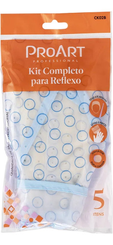 Kit 5 Itens Reflexo Touca Pincel Agulha E Luva Luzes Proart