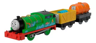 Thomas & Friends Track Master Tren Percy Y The The Tanker Color Verde Personaje Percy Y The Tanker