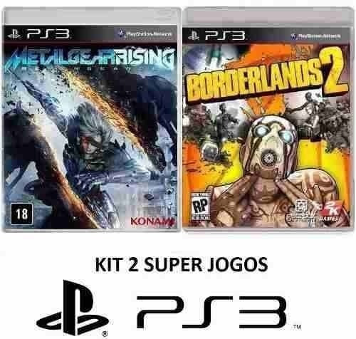 Borderlands 2 + Metal Gear Rising - Midia Fisica - Ps3 