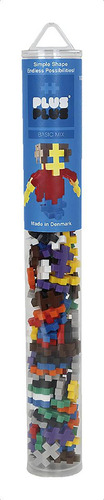 Peças De Montar Basic Mix - Plus-plus - Brinq. Educativo