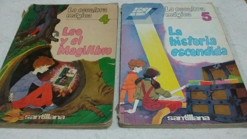 La Escalera Mágica 4 Y 5 / Santillana + Regalo!