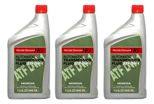 Aceite Caja Automatica Atf Dw-1 Original Honda X3