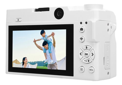 Câmera Digital Wifi 4k 75mp Uhd Com Tela Lcd De 3 Polegadas