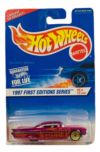 Hot Wheels 1997 First Edition Series - 59 Chevy Impala