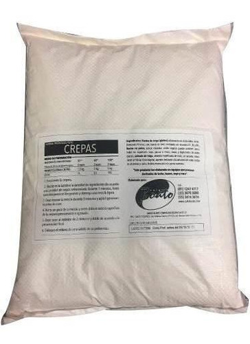 2 Bolsas Harina Para Crepa Crepa-mix De 5kg C/u Envíogratis