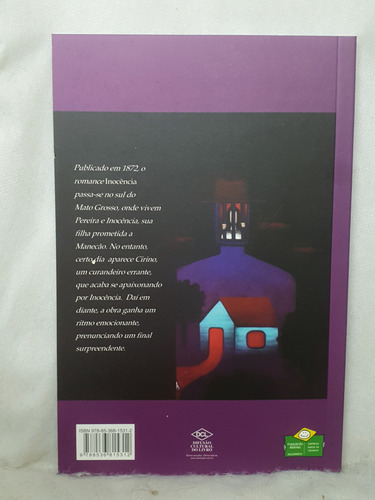 Livro Inocência - Texto Integral Com Comentários - Visconde De Taunay (Usado)