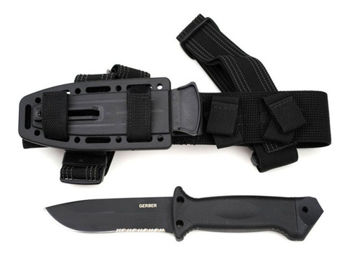 Cuchillo Gerber Lmf Ii Infantry Negro Con Funda (22-01629)