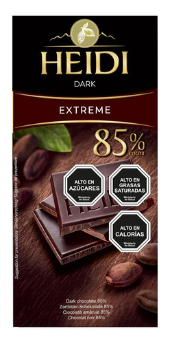 Chocolate Tableta Heidi Dark Extreme 80g