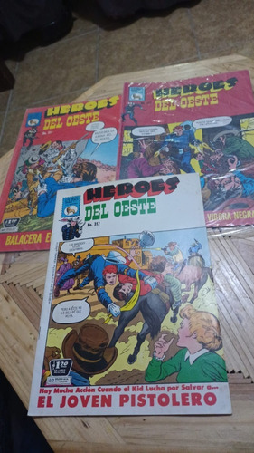 Héroes Del Oeste Comics Editorial La Prensa 3 Ejemplares