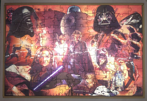 4 Rompecabezas Gigantes Star Wars De Colección 4d (Usado)