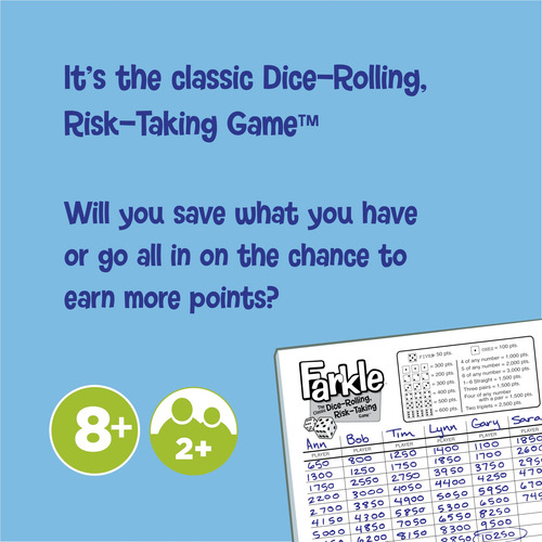 Juego De Dados Farkle Clásico Para Niños Y Adultos