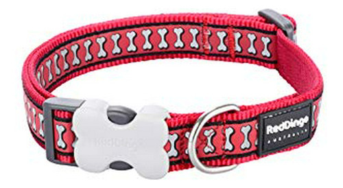 Collar Red Dingo Reflectantes Para Perros, Pequeño, De Color