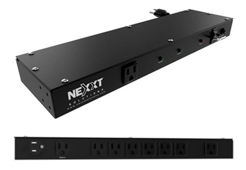 Regleta Nexxt Horizontal Montaje En Rack 15amp 9 Tomas