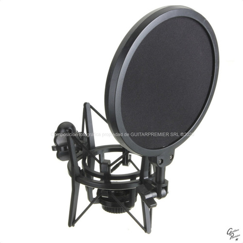 Imagen 8 de 10 de Soporte Microfono Shock Mount Araña Anti Pop Sm6 Profesional