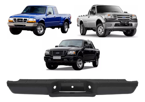 Paragolpe Trasero Ford Ranger 2009 2010 2011 2012 Gris