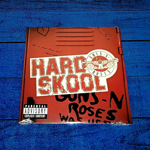 Guns N' Roses Hard Skool Cd Brasil Nuevo Maceo-disqueria 