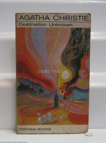 Agatha Christie Destination Unknown Fontana Books - Livro