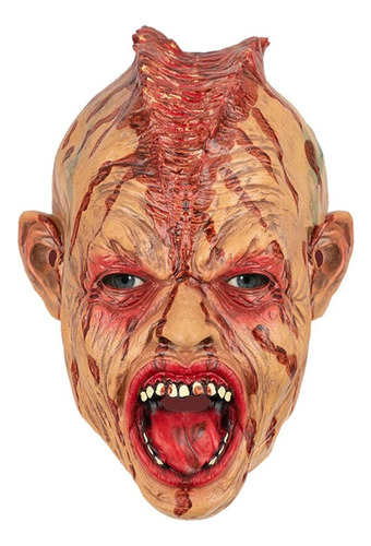 Máscara De Cosplay De Halloween De Bloody Zombie Máscara De