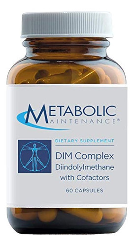 Mantenimiento Metabólico Dim Complex 100 Mg Soporte Balance 