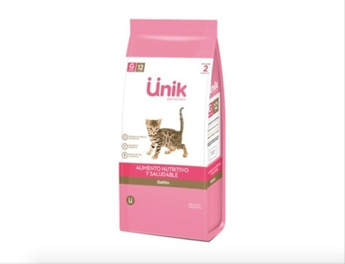 Alimento Gatos Balanceado Unik Gatitos Kitten Premium 2 Kg.