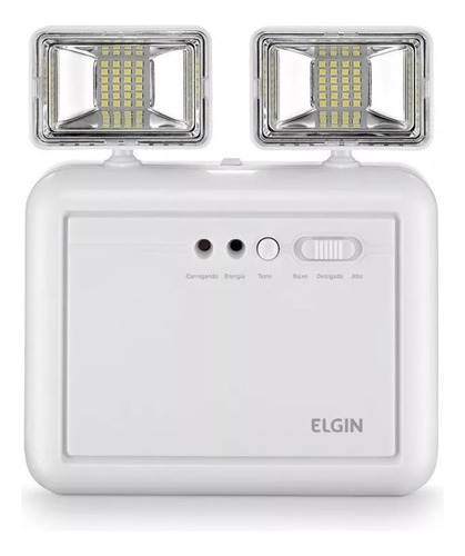 Bloco Autonomo Luminária De Emergência Led 8w 1200lm