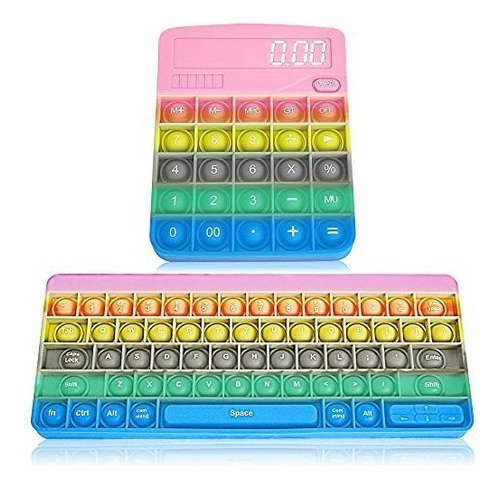 Push Pop Keyboard Pop On It Calculator Push Pops Rare F...