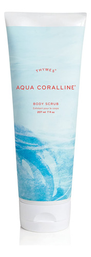 Thymes Aqua Coralline - Exfoliante Corporal Para Rutina De C