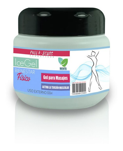 Ice Gel Menta Full-kbellos - mL a $61