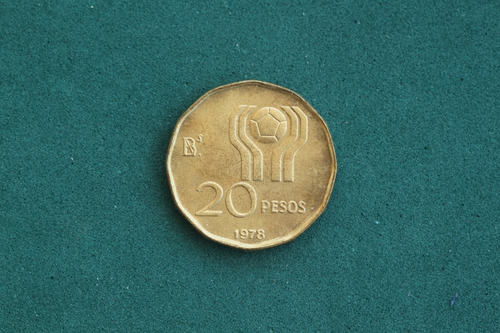 Moedas Campeonato Mundial De Futebol Argentina 1978 (Usado)