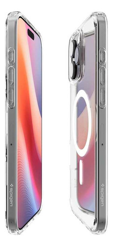 . Funda Spigen Crystal Hybrid Mag Para iPhone 16 Pro