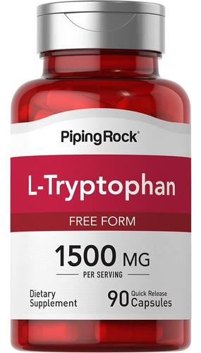 L Triptofano 1500 Mg Aminoacido Esencial Premium 90 Cap