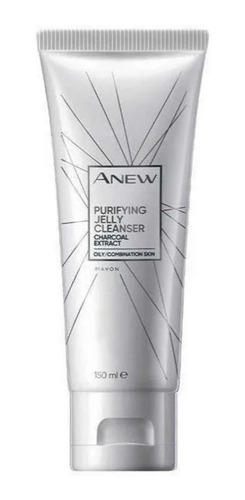 Avon Anew Gel Limpiador Facial Con Estracto De Carbón 150g