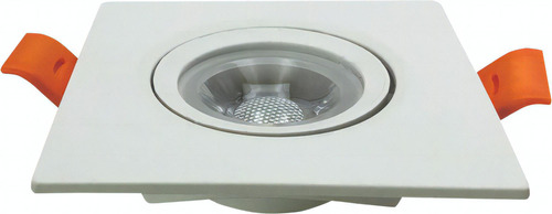 Spot Quadrado 9w Dicróica Direcionável Branco Frio Aaatop 127v/220v