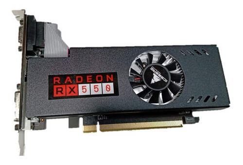 Tarjeta de video AMD Iceberg  Fluency Radeon RX 500 Series RX 550 RX 550 4GB 4GB