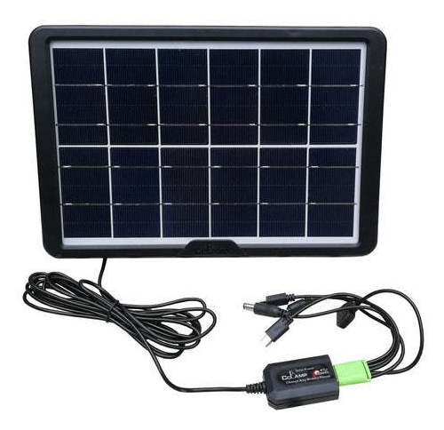 Imagen 2 de 7 de Panel Solar Cargador Usb Para Celulares Powerbank Bombillos