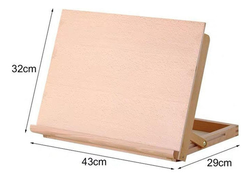 Caballete De Mesa Para Bocetos, Tablero De Dibujo Portátil