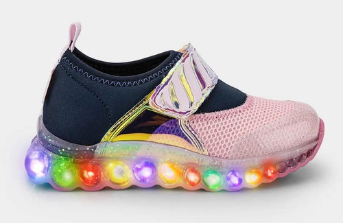 Zapatillas Led Luces Bibi 23/33 Art #1079270 Prende Al Pisar