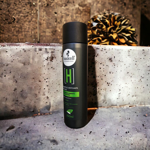 Kit 2 Shampoo Haskell Homem Anticaspa 250ml