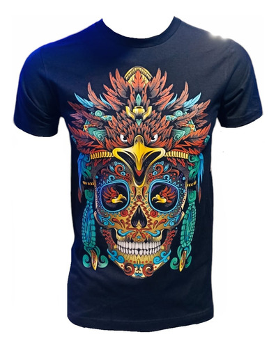 Playera Aztlán Guerrero Águila Arte Mexicano