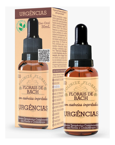 Floral De Bach Polinize Urgências 30ml Adulto