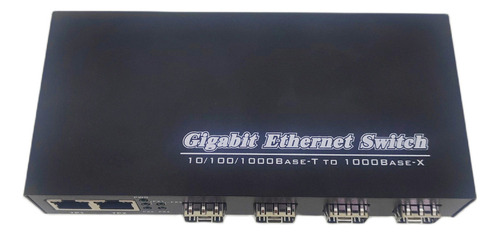Convertidor De Medios De Fibra Óptica Sfp Gigabit Ethernet S