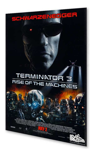 Retablo Póster Terminator Afiche Impresión Fotográfica