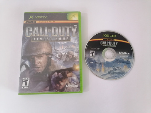 Call Of Duty Finest Hour Xbox Clásico