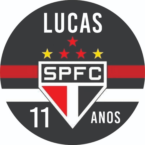 Etiqueta Adesiva Personalizada São Paulo 60 Unidades 4x4cm